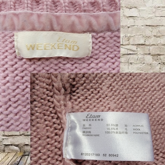 Pink Floret Sweater - Picture 4 of 4